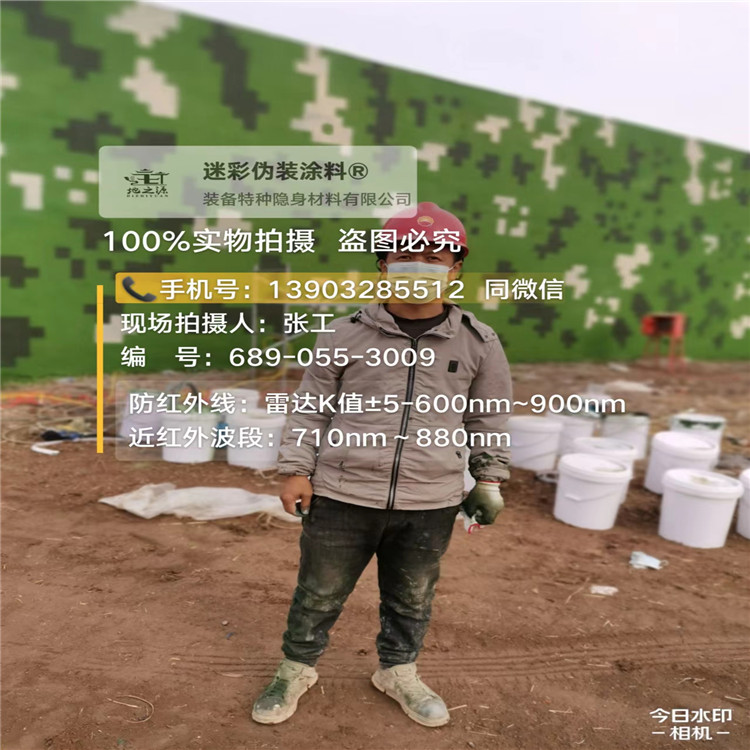 甘肃​包括外墙、护坡、水泥地面建筑物的迷彩喷涂